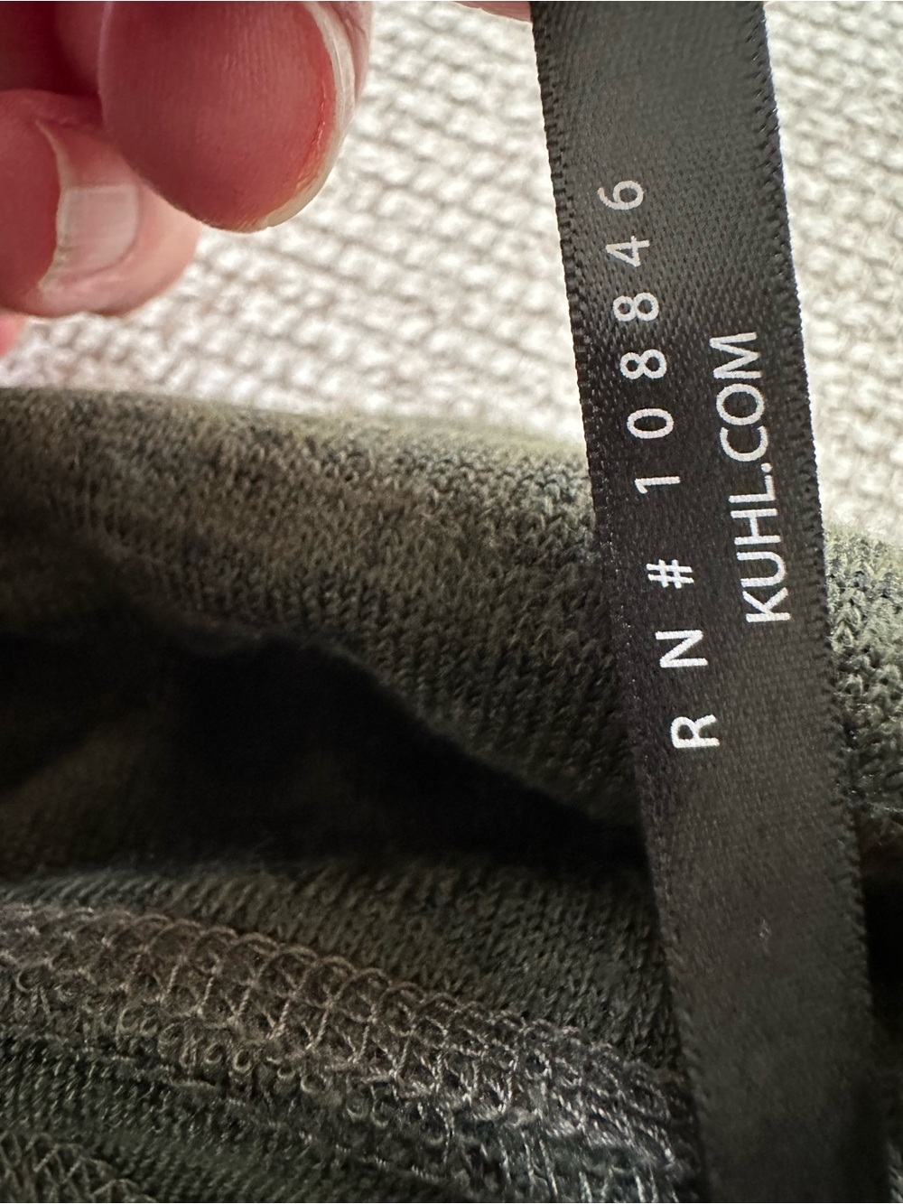 Kuhl Heather Olive Cowl-Neck Long-Sleeve Lea Dress - Picture 9 of 11